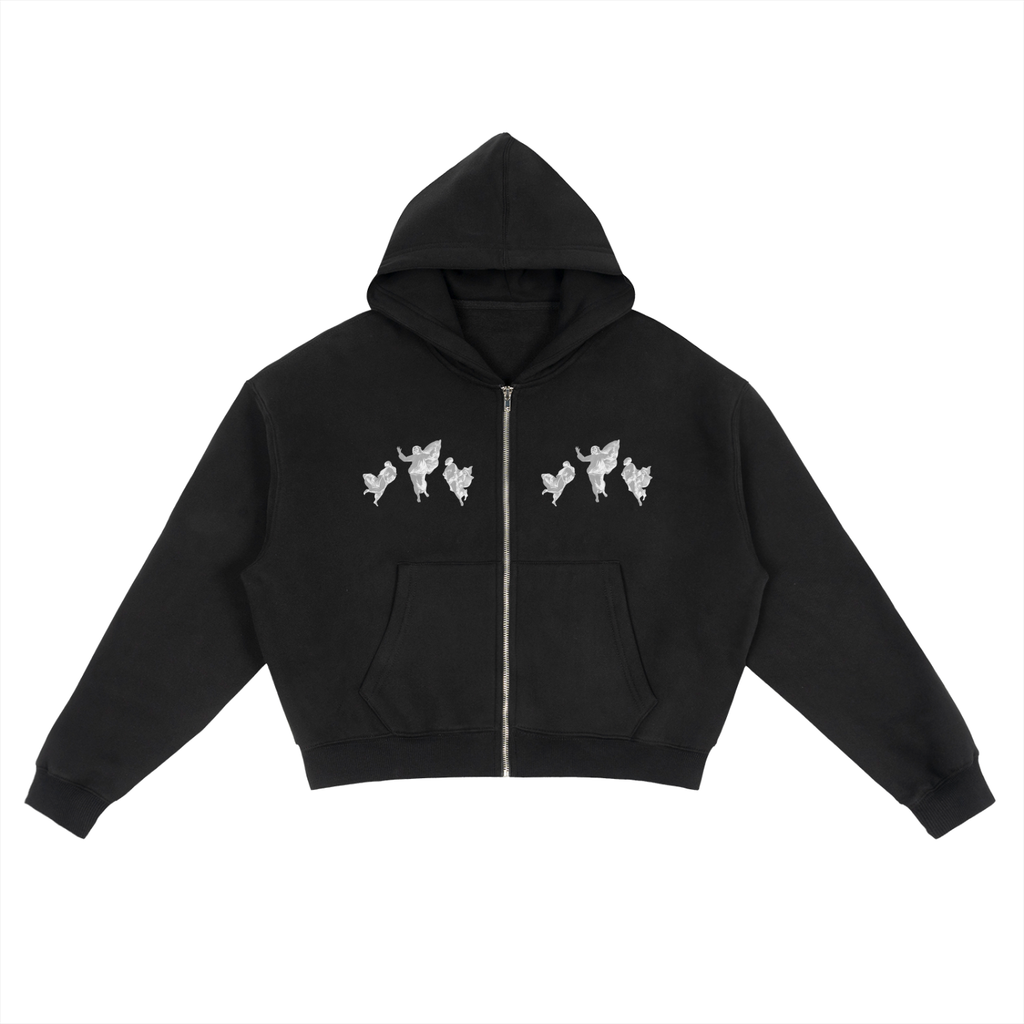 Transfiguration Boxy Zip-Up Hoodie