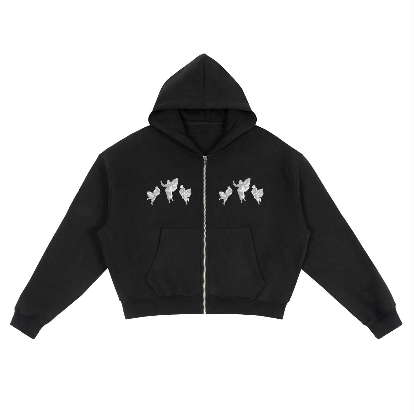 Transfiguration Boxy Zip-Up Hoodie